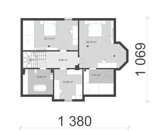 Poddasze projektu - uA162