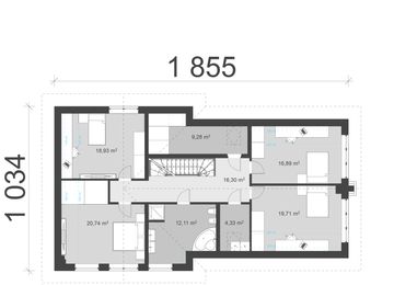 Poddasze projektu - uA167