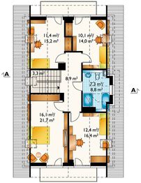 Poddasze projektu - Lobelia Prima (1698)