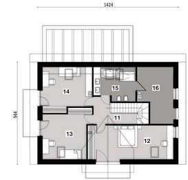 Poddasze projektu - Premium Home 03