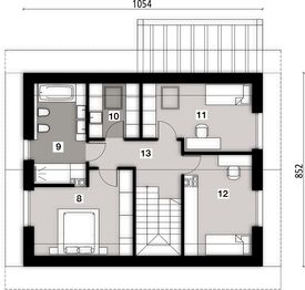 Poddasze projektu - Premium Home 04