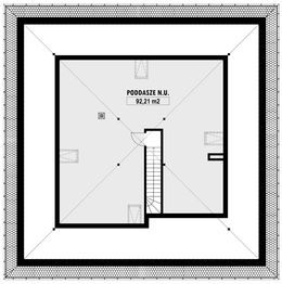 Poddasze projektu - E-264