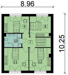 Piętro 1 projektu - KA125 S