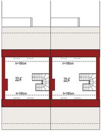Poddasze projektu - Katrina Gold Bliźniak A
