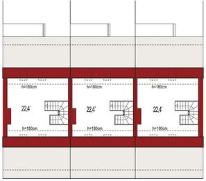 Poddasze projektu - Katrina Gold 3 segmenty