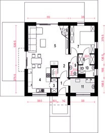 Parter projektu - Nowalia Mode bez garażu [B]