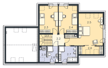 Poddasze projektu - Rabat DCP366
