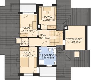 Poddasze projektu - APS 055