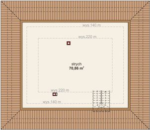 Poddasze projektu - Domena 124 C2