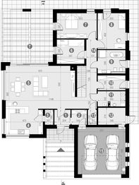 Parter projektu - HomeKoncept 28 wariant 01