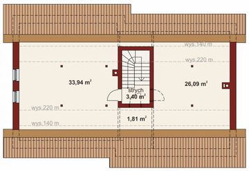 Poddasze projektu - Domena 137 C