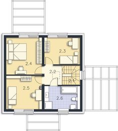 Poddasze projektu - Lyon II DCP378a