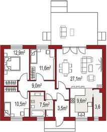 Parter projektu - Nina 2A 37 strop monolityczny