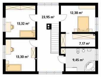 Poddasze projektu - Jagodowy 2 dr-T