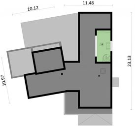 Piętro 1 projektu - KA141 M
