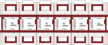 Poddasze projektu - Diana B zestaw 6 segmentów