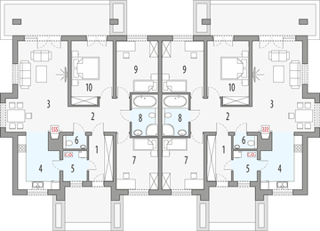 Parter projektu - Małgosia a - dwulokalowy LLL