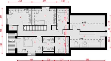Poddasze projektu - Senida