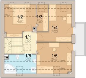 Poddasze projektu - Lungo 5