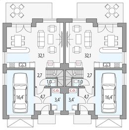 Parter projektu - Emil - dwulokalowy pl+p