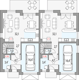 Parter projektu - Emil - dwulokalowy l+p