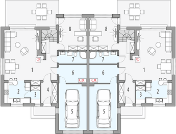 Parter projektu - Vivien a - dwulokalowy PLP