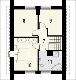 Poddasze projektu - Lago