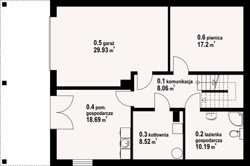 Piwnica projektu - Chroślice 3