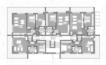 Piętro 2 projektu - Dante