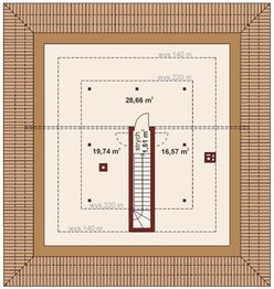 Poddasze projektu - Domena 132 B1