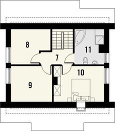 Poddasze projektu - Kalinówka