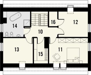 Poddasze projektu - Primo 2