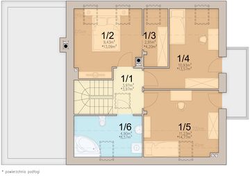 Poddasze projektu - Lungo 5 G1