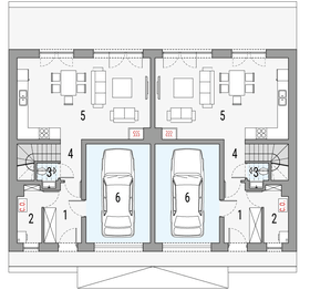Parter projektu - Kalipso 2 - dwulokalowy PLP