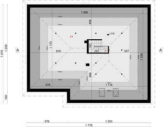 Poddasze projektu - Sej-pro 086 energo