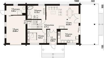 Parter projektu - Chmielniki 87 dw