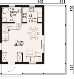 Parter projektu - Gajówko 3 dws