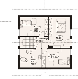 Poddasze projektu - Witkowo dw