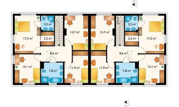 Piętro 1 projektu - Emma Max Duolit (1729)