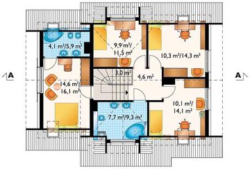 Poddasze projektu - Tosia Prima (1745)