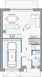 Parter projektu - Gilbert 1 - segment lewy