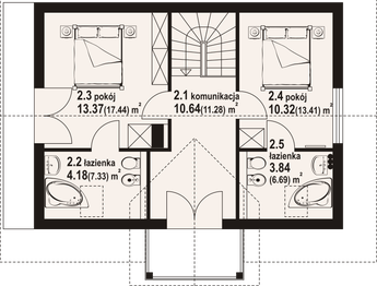 Poddasze projektu - Zawoja 31 dw