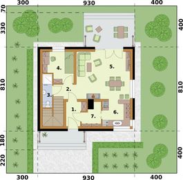 Parter projektu - Sevilla 3 szkielet drewniany