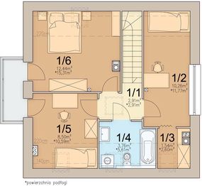 Poddasze projektu - Monte 4