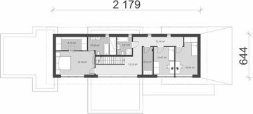 Piętro 1 projektu - uA187