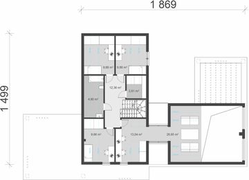 Poddasze projektu - uA197