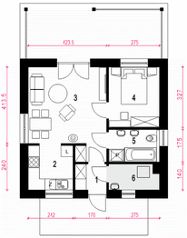 Parter projektu - Bratek bez garażu [B]