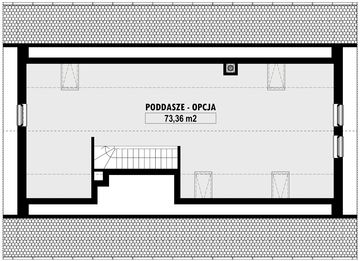 Poddasze projektu - E-274