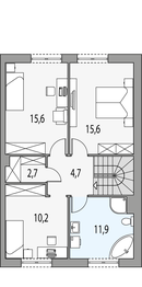 Piętro 1 projektu - Norbert 2 - segment p