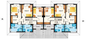 Piętro 1 projektu - Igor Grota Duolit (1743)